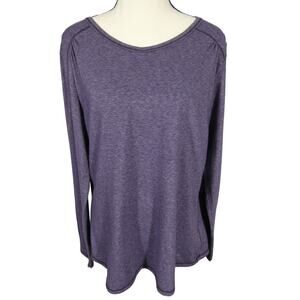 Columbia Women's Large Pull Over Long Sleeve Shirt Purple Casual Outdoor